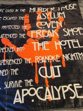 Rare American Horror Story Blanket